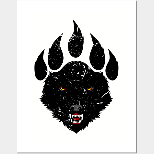 wolf claw Wall Art by spoilerinc